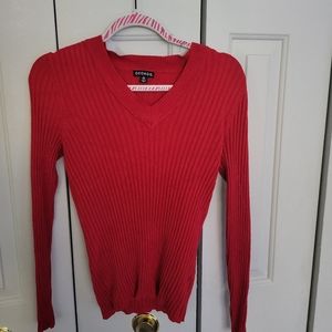 Womens size M 8/10 red sweater